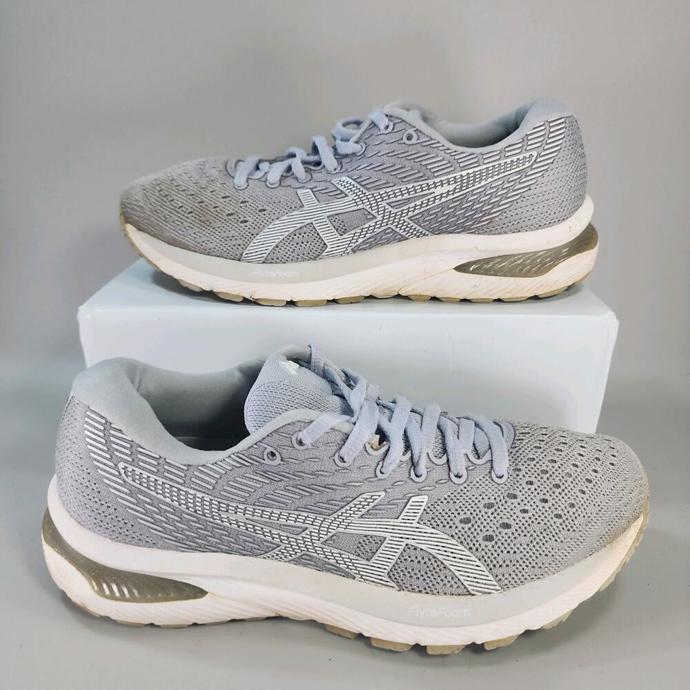 Asics Gray and White Women's Sneakers